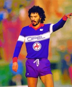 Socrates Footballer Diamond Paintings