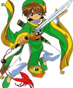 Syaoran Li Anime Character Diamond Paintings