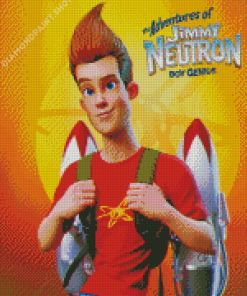 The Adventures Of Jimmy Neutron Boy Genius Art Diamond Paintings