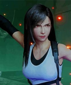 Tifa Lockhart From Final Fantasy Diamond Paintings