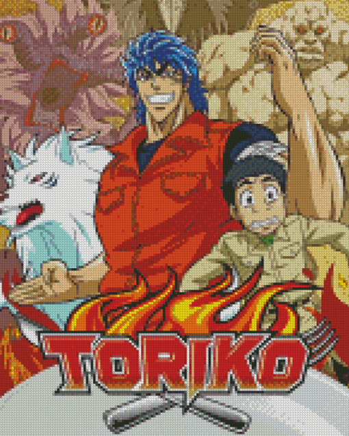 Toriko Poster Diamond Paintings