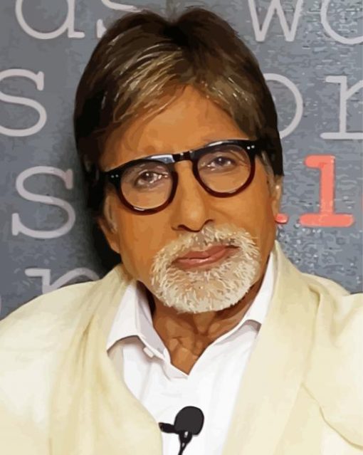 Aesthetic Amitabh Bachchan Diamond Paintings