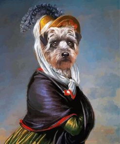 Aesthetic Classy Dog Diamond Paintings