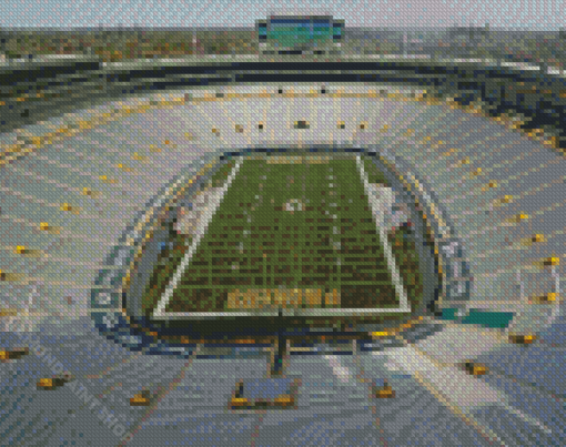 Aesthetic Lambeau Field Diamond Paintings