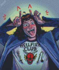 Aesthetic Eddie Stranger Things Diamond Paintings