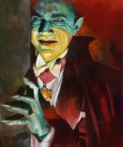 Bela Lugosi Art Illustration Diamond Paintings