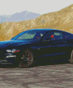 Black 2018 GT Mustang Diamond Paintings