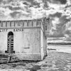 Black And White Enniscrone Cliff Baths Diamond Paintings