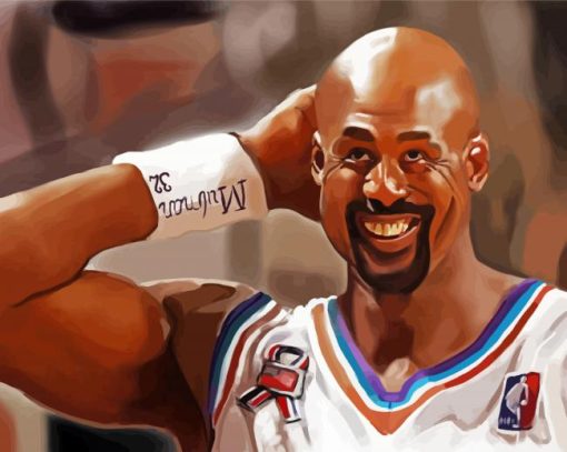 Funny Karl Malone Diamond Paintings