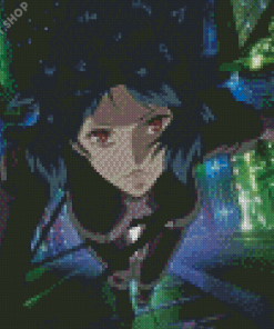 Ghost In The Shell Anime Character Diamond Paintings