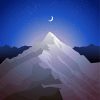 Mountains Night Diamond Paintings