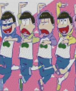 Osomatsu San Art Diamond Paintings