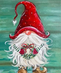 Santa Gnome Diamond Paintings