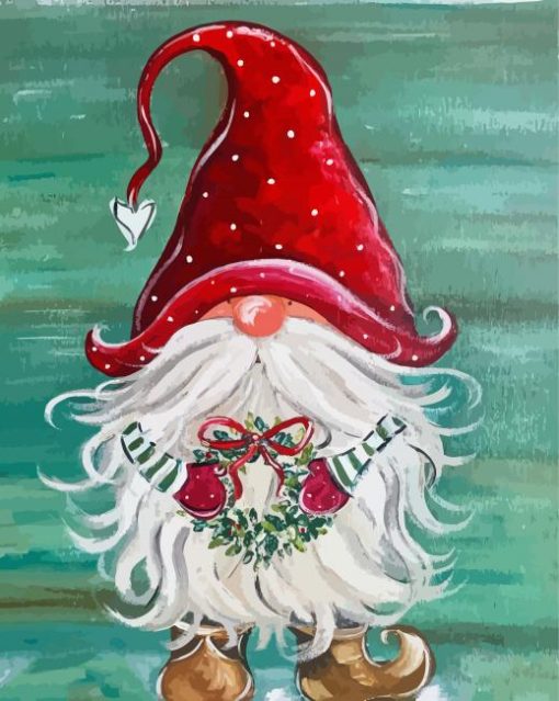 Santa Gnome Diamond Paintings