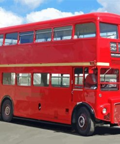 Vintage Routemaster Bus Diamond Paintings