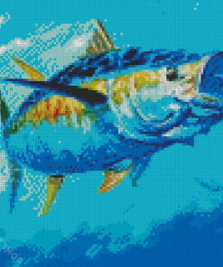 Yellow Fin Tuna Diamond Paintings