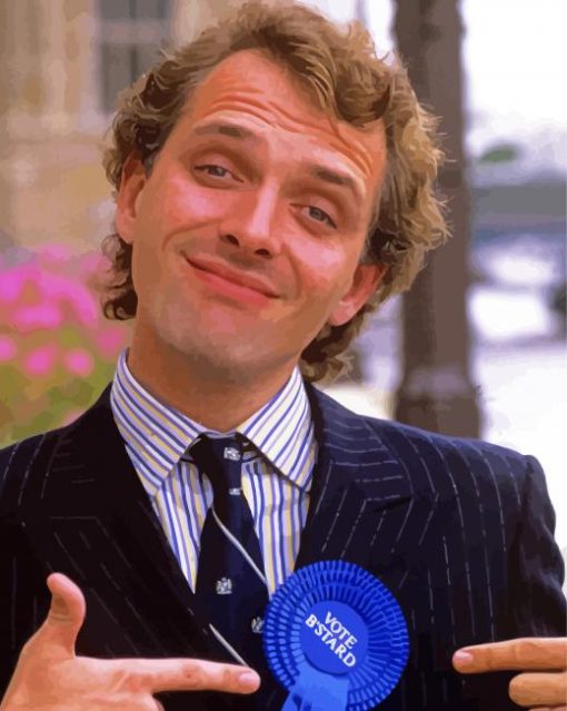 Aesthetic Rik Mayall Diamond Paintings