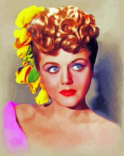 Angela Lansbury Actress Art Diamond Paintings