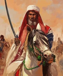 Arab Warrior Diamond Paintings