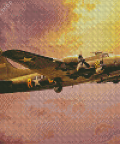 Boeing Memphis Belle B17 Bomber Diamond Paintings