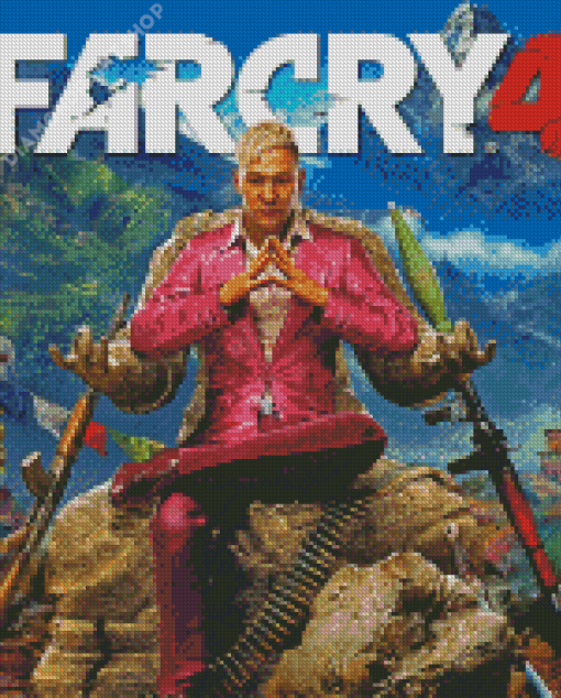 Far Cry 4 Game Poster Diamond Paintings