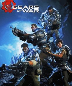 Gears Of War Game Diamond Paintings