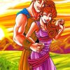 Hercules And Megara Diamond Paintings