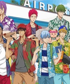 Kurokos Basketball Characters Diamond Paintings