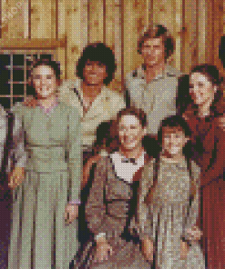 Little House On The Prairie Cast Diamond Paintings