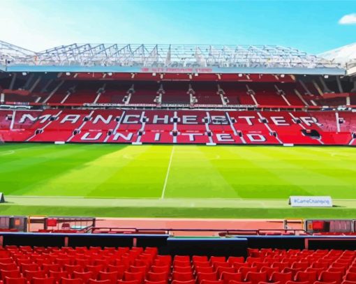 Old Trafford Manchester City Stadium Diamond Paintings