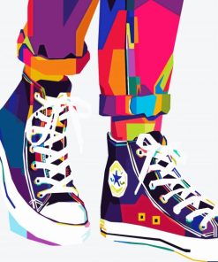 Pop Art Converse Diamond Paintings