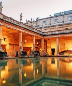 Roman Baths Monument Diamond Paintings