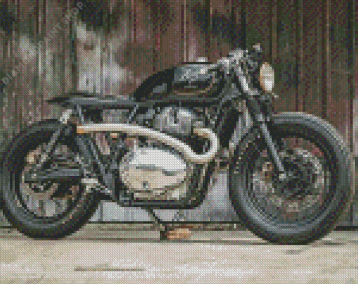 Royal Enfield Interceptor Diamond Paintings