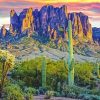 Superstition Mountains Diamond Paintings