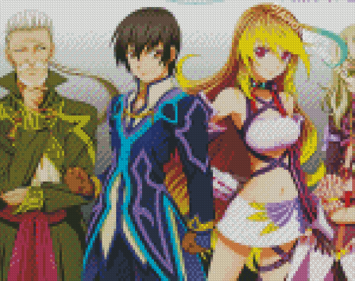 Tales Of Xillia Characters Diamond Paintings