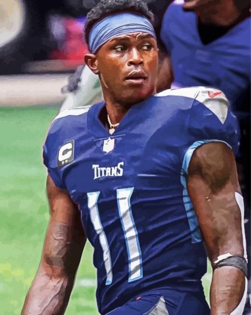 Tennessee Titans Player Julio Jones Diamond Paintings