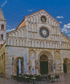 Zadar Cathedral Of St Anastasia Diamond Paintings