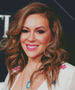 Aesthetic Alyssa Milano Diamond Paintings