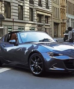 Black Mazda Miata Diamond Paintings