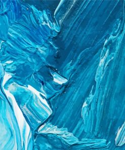 Blue Watercoloring Diamond Paintings