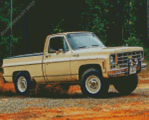 Chevy C10 Truck Diamond Paintings