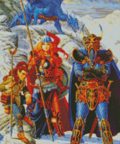 Cool Dragonlance Diamond Paintings