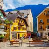 Hallstatt Market Square Diamond Paintings