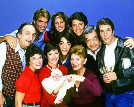 Happy Days Cast Diamond Paintings