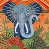 Tropical Elephant Diamond Paintings