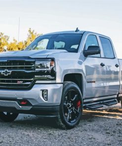 2017 Chevy Silverado Z71 Diamond Paintings