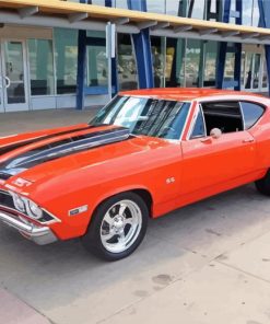 68 Chevelle Car Diamond Paintings