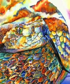 Abstract Rattlesnake Diamond Painting