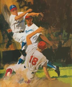 Aesthetic Braves Baseball Diamond Painting