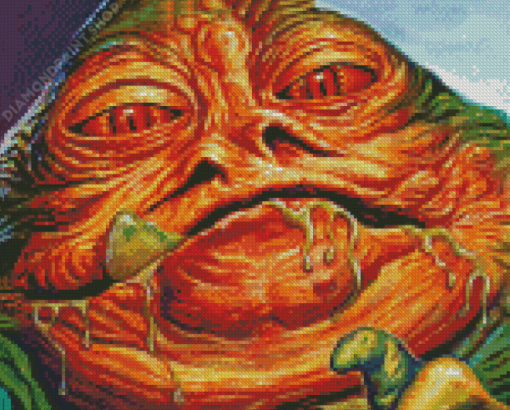 Aesthetic Jabba The Hutt Diamond Paintings